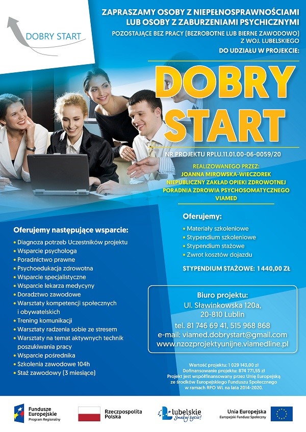 Plakat Programu Dobry Start